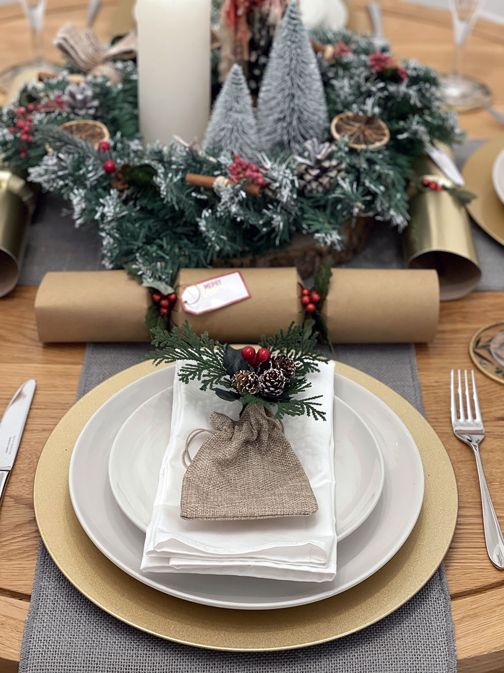 My Christmas Table Setting UK Lifestyle Blog Kay Caton